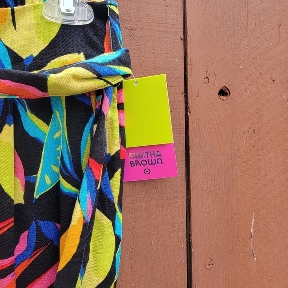 Nwt Tabitha Brown palazzo fruit print pants 👖 - Picture 4 of 10